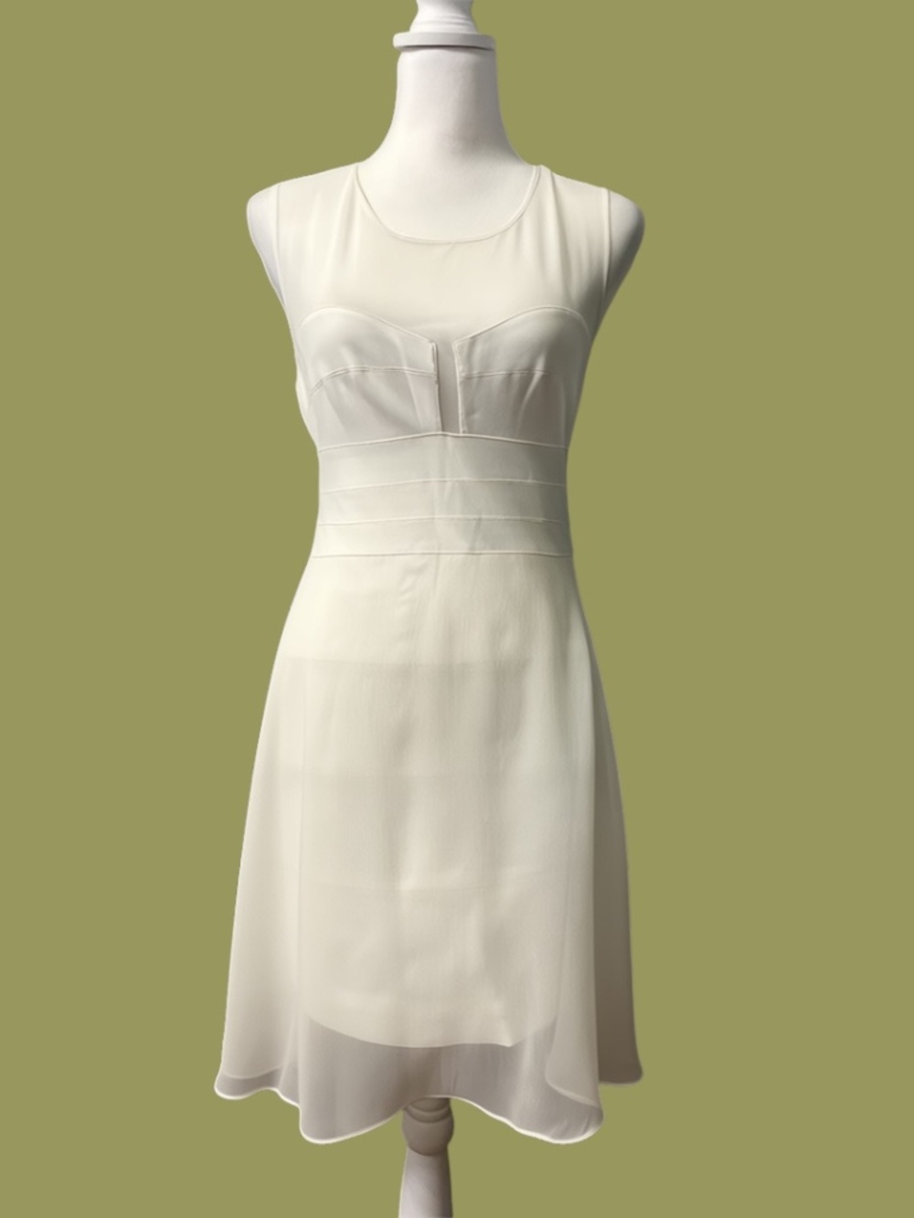 BCBG Maxazria “Miranda” White Dress